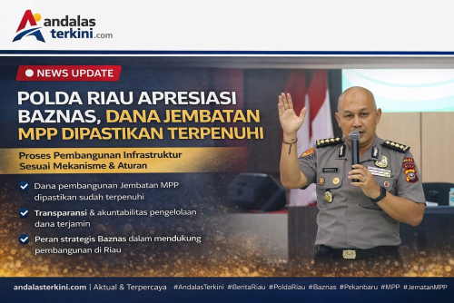 Polda Riau Apresiasi Baznas, Dana Jembatan MPP Dipastikan Terpenuhi