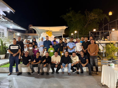 Syukuran 30 Tahun Indah Kesuma Noer, Wadirut PT Green Palma Riau Jaya, Berbagi Bersama Puluhan Anak Yatim