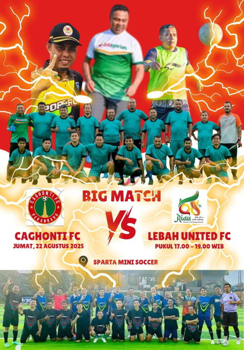 Drama 10 Gol! PKB FC vs Caghonti FC Berakhir Imbang 5-5 di Pekanbaru