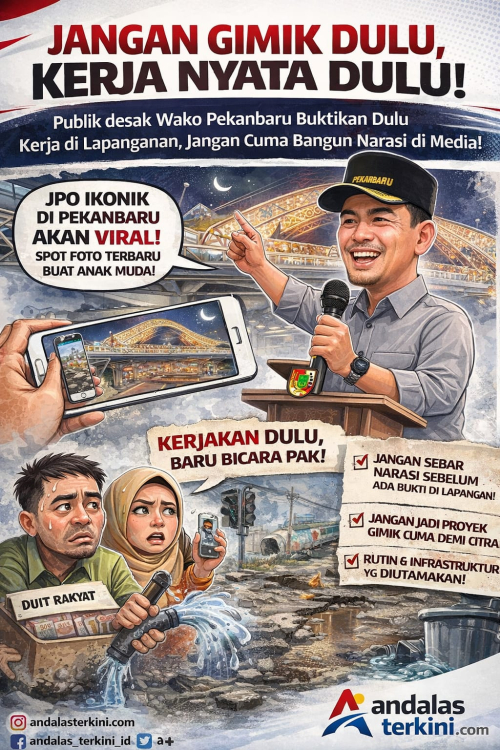 Wacana JPO Ikonik Disorot, Publik Minta Wako Buktikan Kerja Nyata Bukan Sekadar Narasi