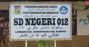 Dugaan Mark Up Revitalisasi SDN 012 Langgini Menguat, Mahasiswa Kampar Desak Aparat Usut Tuntas