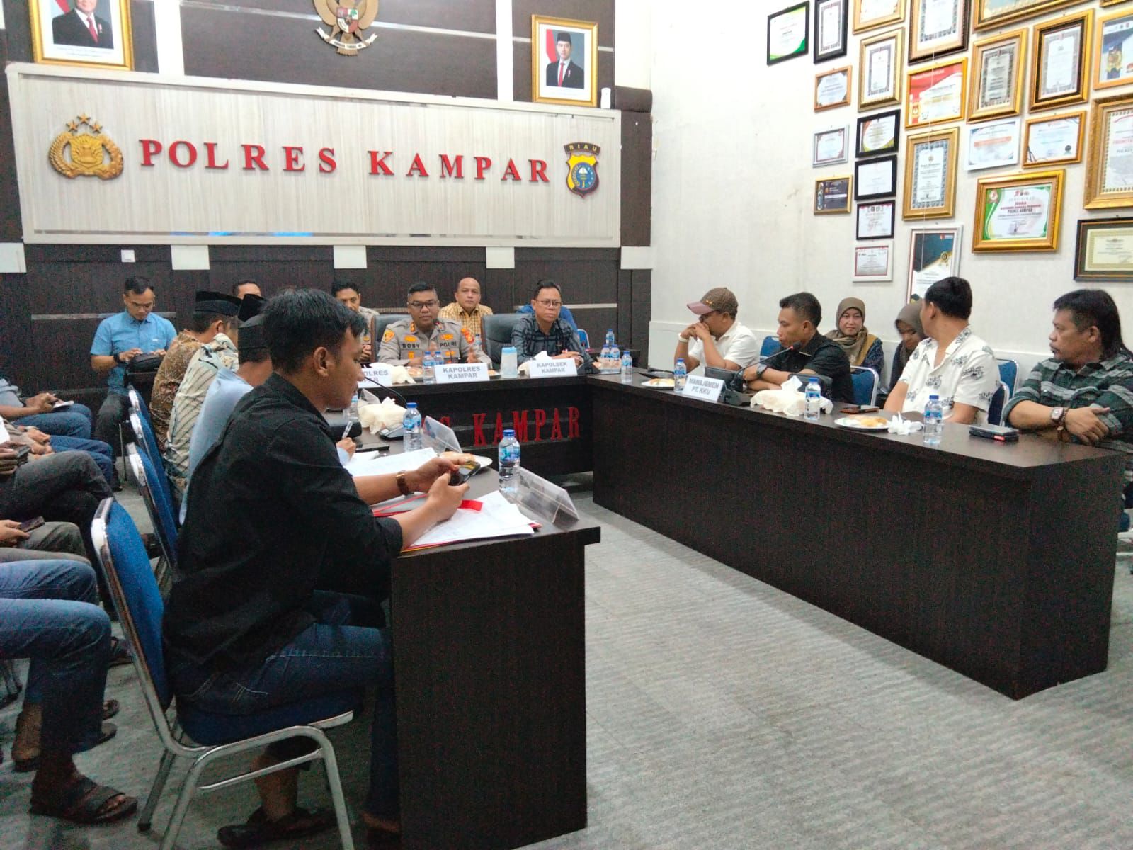 Penuhi Mediasi Polres: Masyarakat Sungai Jalau Tetap Hentikan Aktivitas PT. KKU, Dinilai Abaikan Rekomendasi DPRD Riau